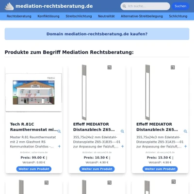 Screenshot mediation-rechtsberatung.de