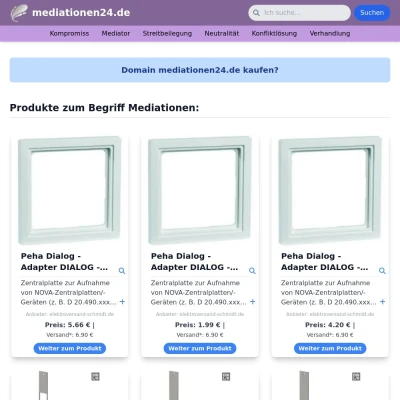 Screenshot mediationen24.de