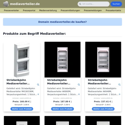 Screenshot mediaverteiler.de