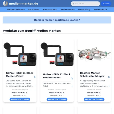 Screenshot medien-marken.de