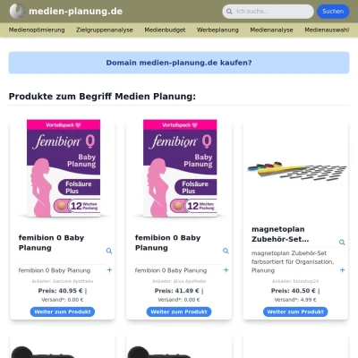 Screenshot medien-planung.de