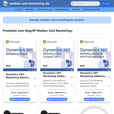 Screenshot medien-und-marketing.de