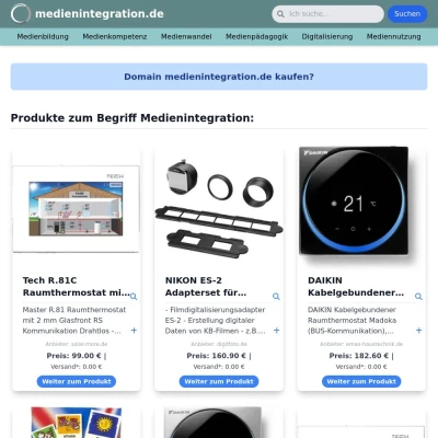 Screenshot medienintegration.de