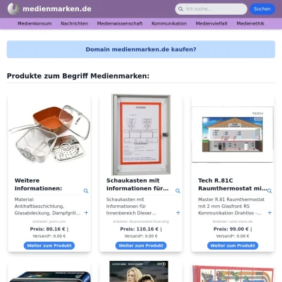 Screenshot medienmarken.de