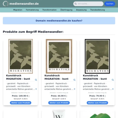 Screenshot medienwandler.de