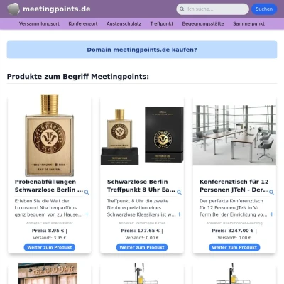 Screenshot meetingpoints.de