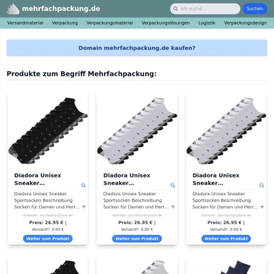 Screenshot mehrfachpackung.de