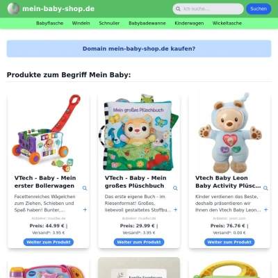 Screenshot mein-baby-shop.de