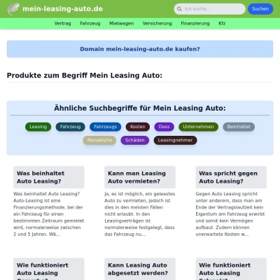 Screenshot mein-leasing-auto.de