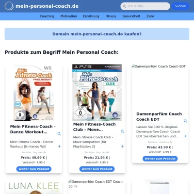 Screenshot mein-personal-coach.de