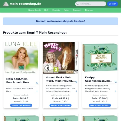 Screenshot mein-rosenshop.de