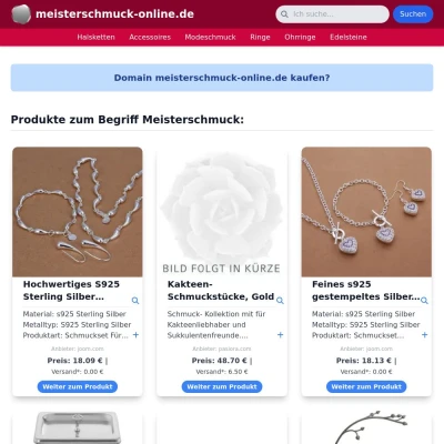 Screenshot meisterschmuck-online.de