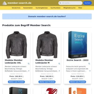 Screenshot member-search.de