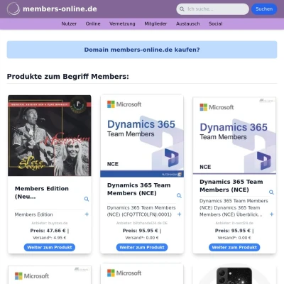 Screenshot members-online.de