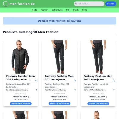 Screenshot men-fashion.de