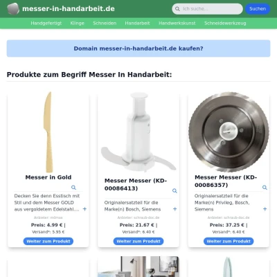 Screenshot messer-in-handarbeit.de