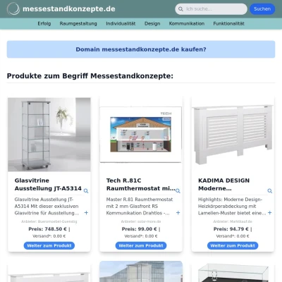 Screenshot messestandkonzepte.de