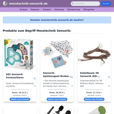 Screenshot messtechnik-sensorik.de