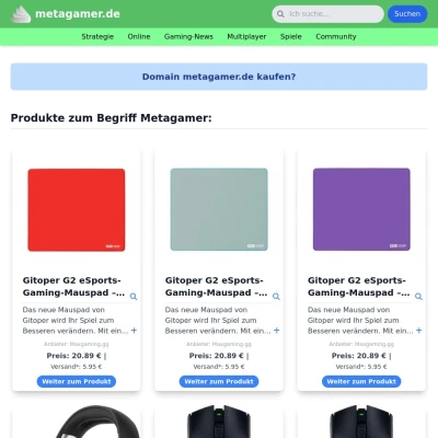 Screenshot metagamer.de