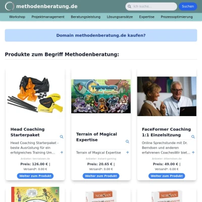 Screenshot methodenberatung.de