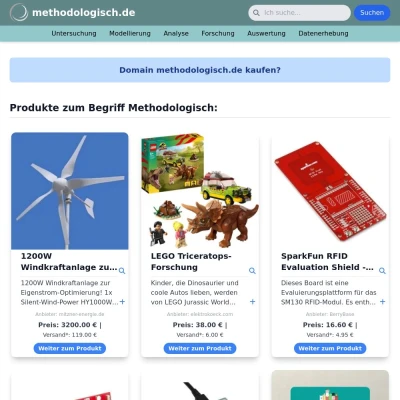 Screenshot methodologisch.de