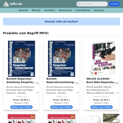Screenshot mfix.de