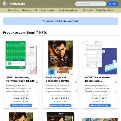 Screenshot mfo24.de
