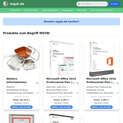 Screenshot mgyb.de
