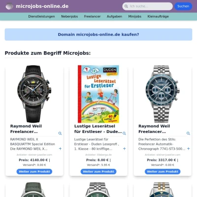 Screenshot microjobs-online.de