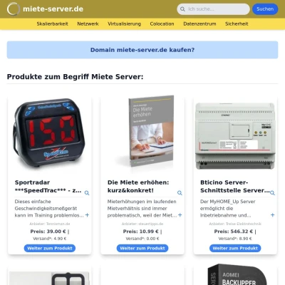 Screenshot miete-server.de
