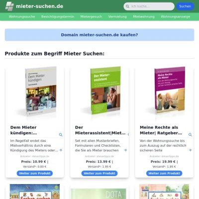 Screenshot mieter-suchen.de