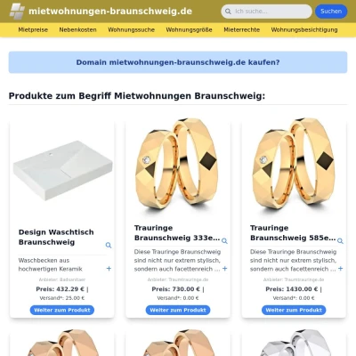 Screenshot mietwohnungen-braunschweig.de