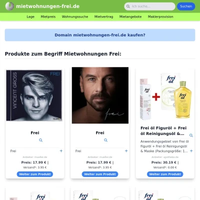 Screenshot mietwohnungen-frei.de