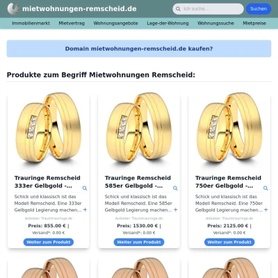 Screenshot mietwohnungen-remscheid.de