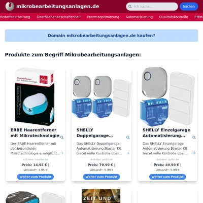 Screenshot mikrobearbeitungsanlagen.de