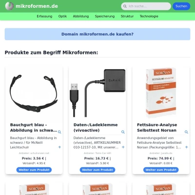 Screenshot mikroformen.de