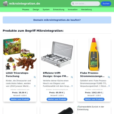 Screenshot mikrointegration.de