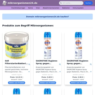 Screenshot mikroorganismen24.de