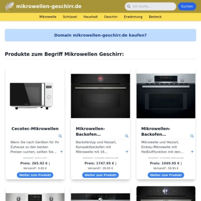 Screenshot mikrowellen-geschirr.de