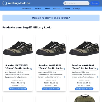 Screenshot military-look.de
