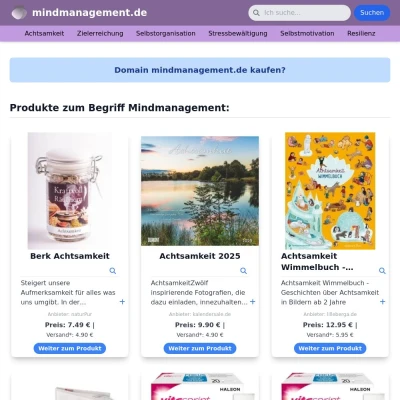 Screenshot mindmanagement.de