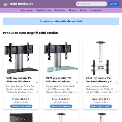 Screenshot mini-media.de
