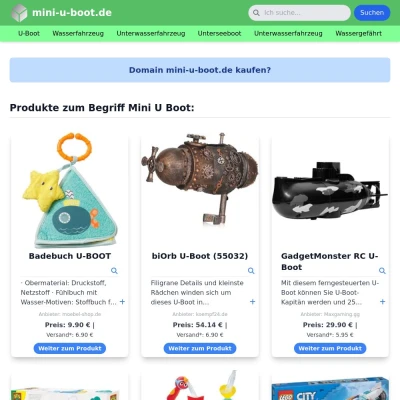 Screenshot mini-u-boot.de