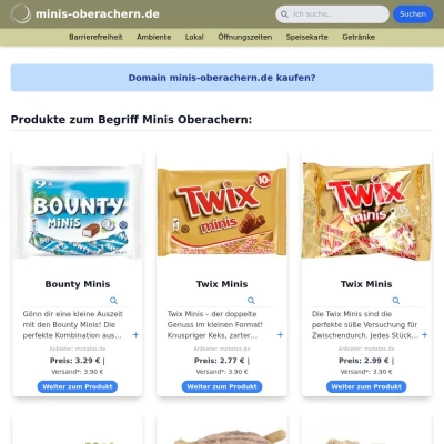 Screenshot minis-oberachern.de