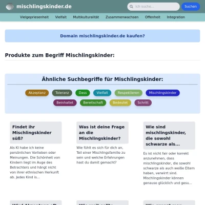 Screenshot mischlingskinder.de