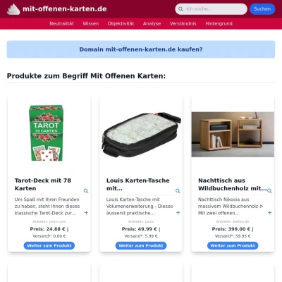 Screenshot mit-offenen-karten.de