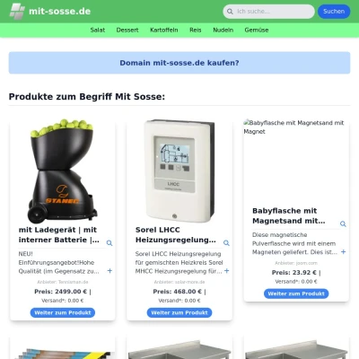 Screenshot mit-sosse.de