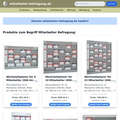 Screenshot mitarbeiter-befragung.de