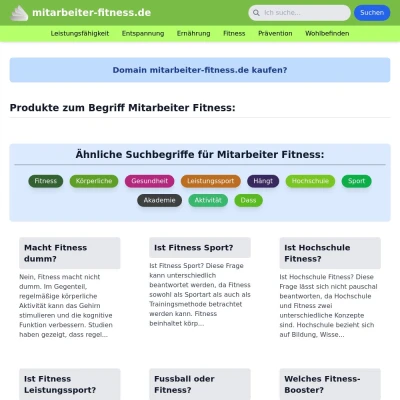 Screenshot mitarbeiter-fitness.de