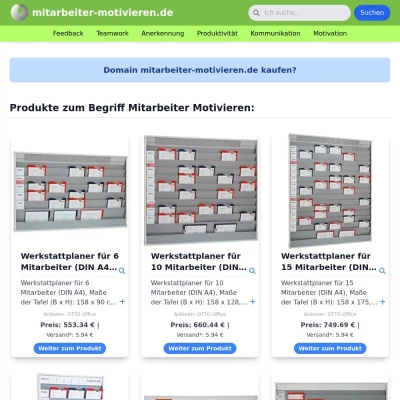 Screenshot mitarbeiter-motivieren.de